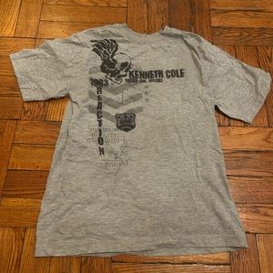 Y2K grundge grey shirt
